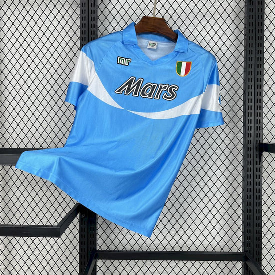 Naples maillot foot 1990 1991 retro