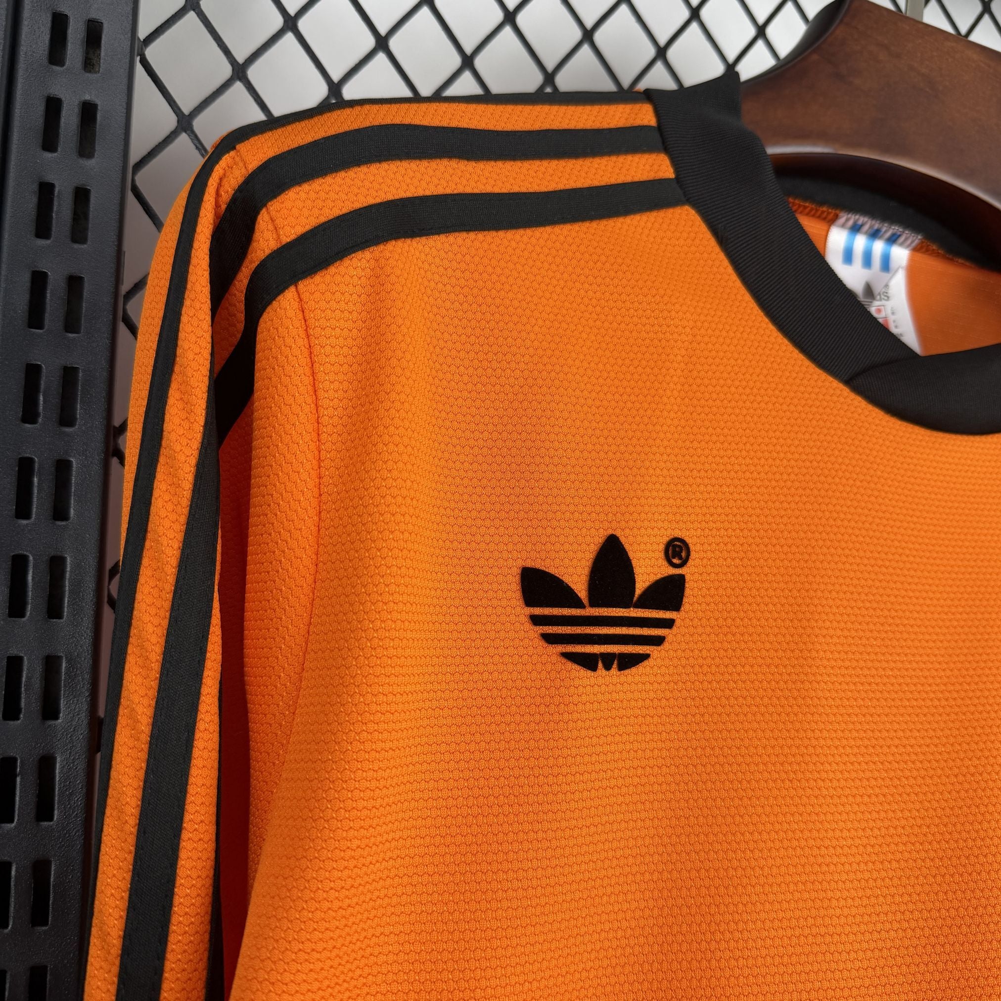 Pays-Bas Maillot Retro 1980 Manches Longue