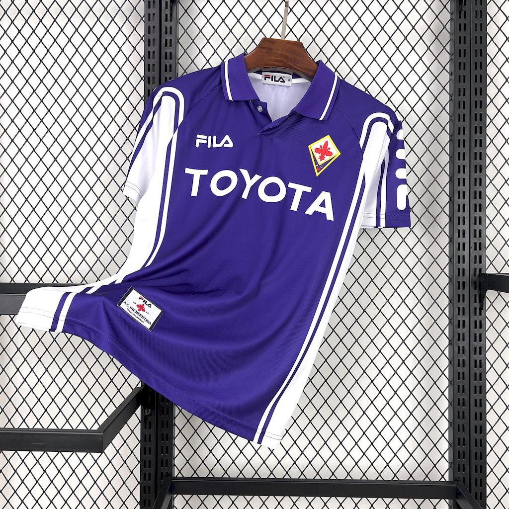 Fiorentina maillot foot 1999 2000  retro
