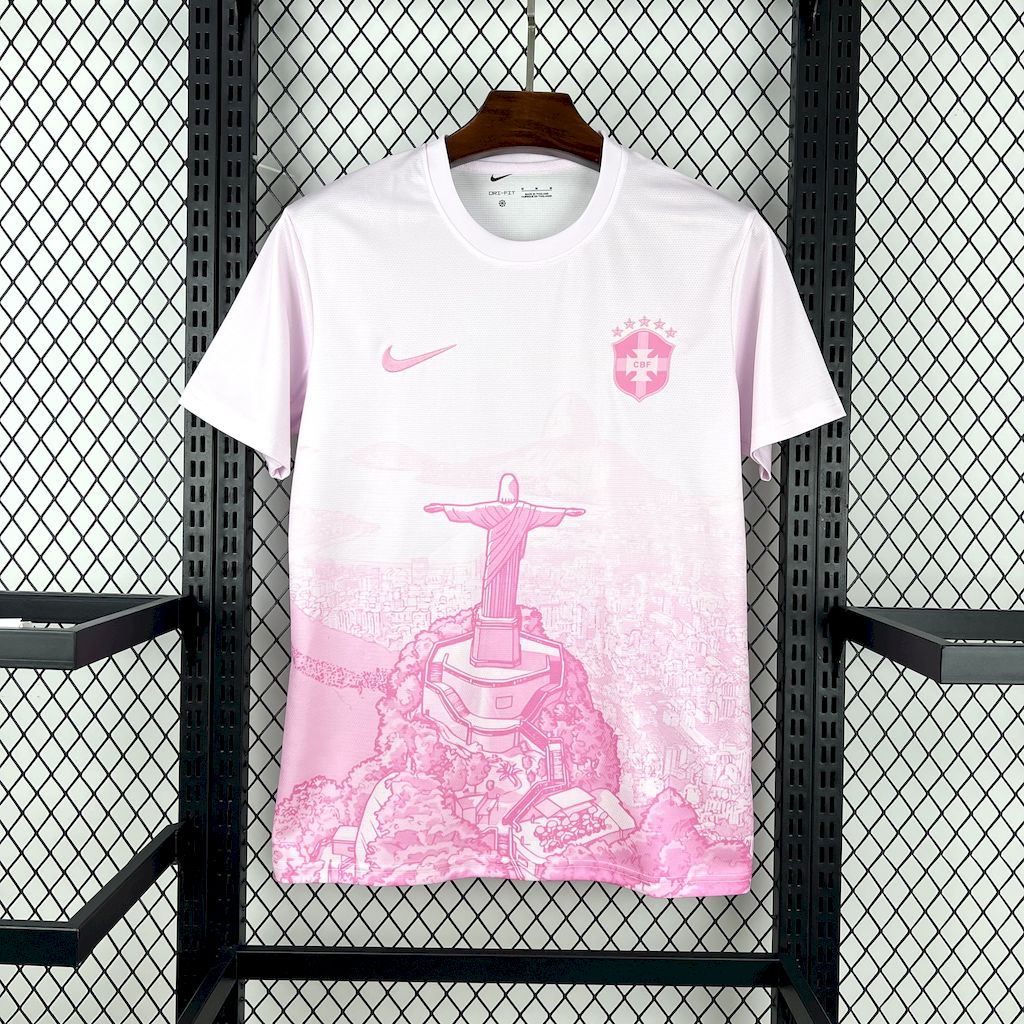 Brésil maillot foot concept rose 2026 2027