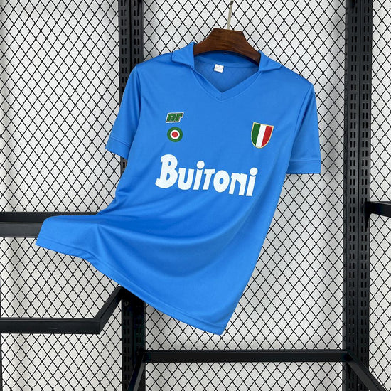 Naples maillot foot 1987 1988  retro