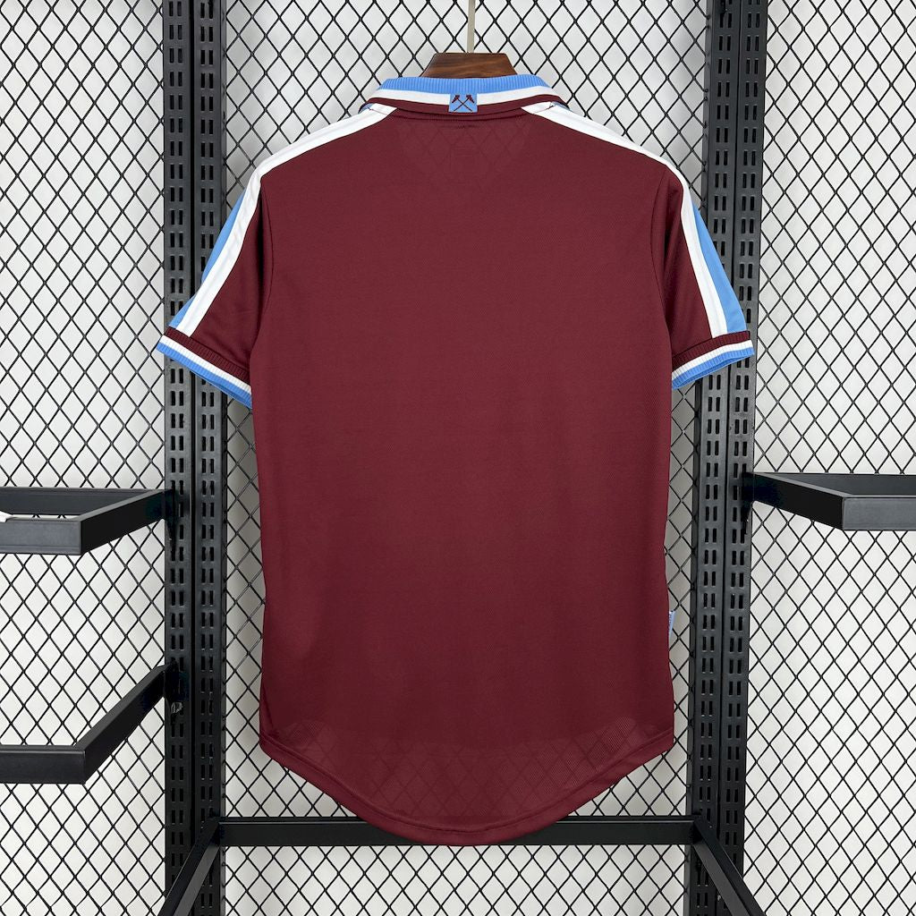 West Ham maillot foot rétro 1999 2001 Retro