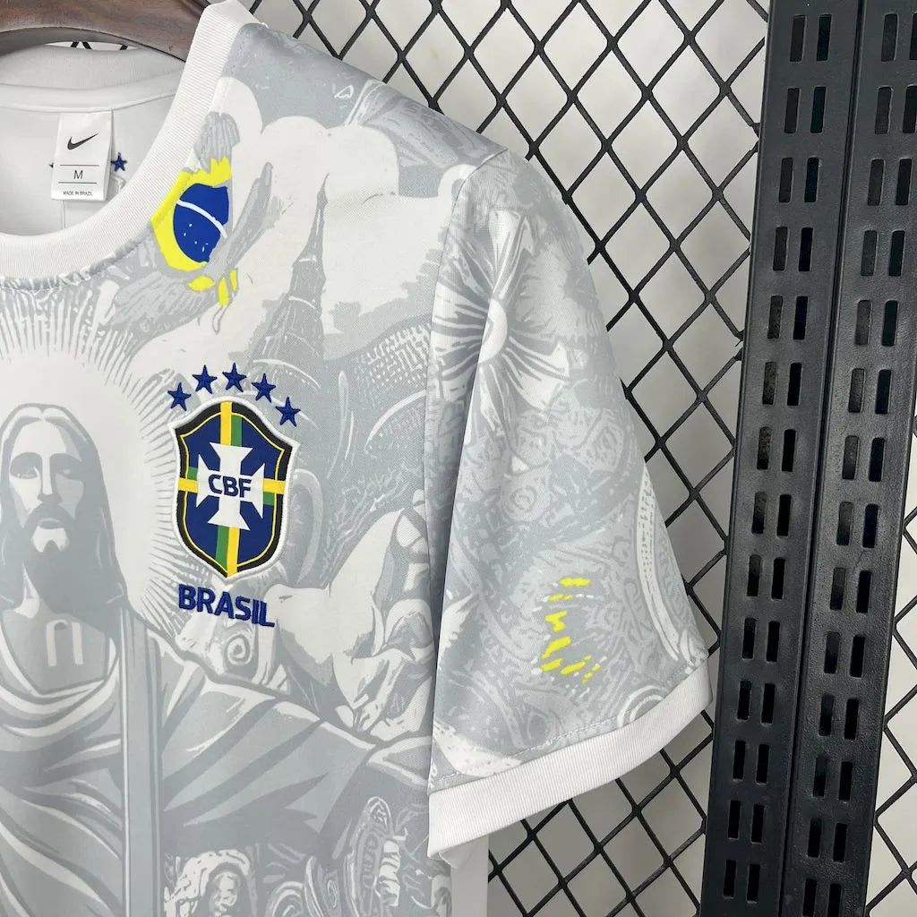 Brésil maillot foot blanc concept 2025 2026