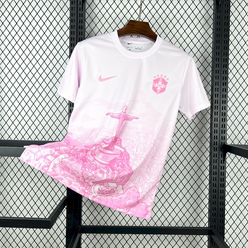 Brésil maillot foot concept rose 2026 2027