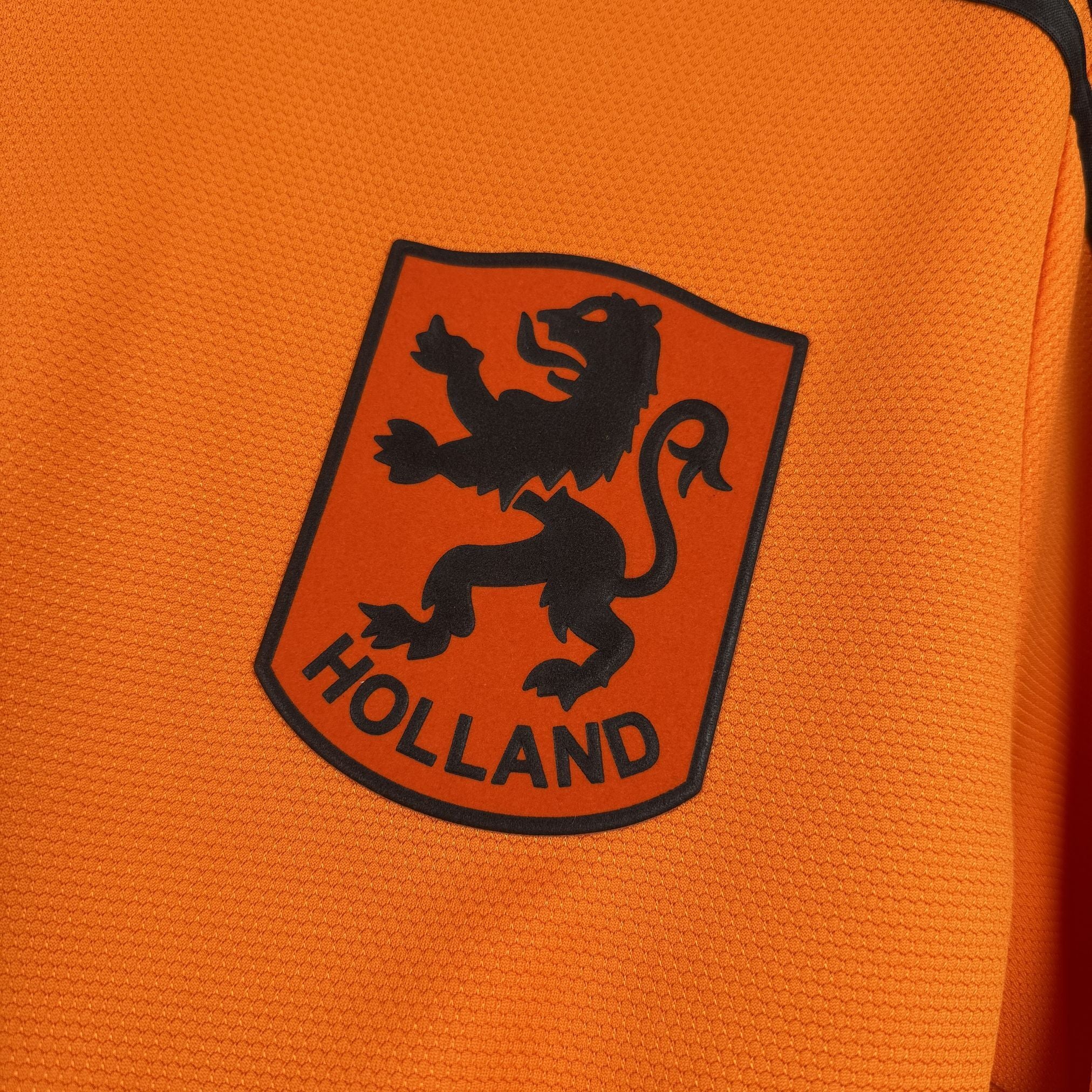 Pays-Bas Maillot Retro 1980 Manches Longue