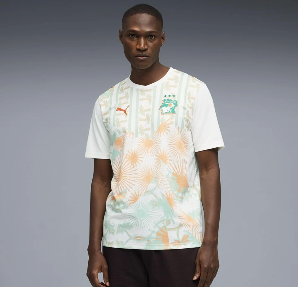 Maillot Côte d'Ivoire Extérieur 2026 – Les Éléphants en Déplacement
