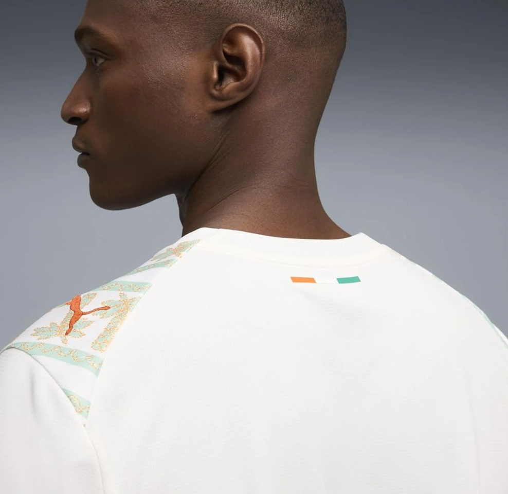 Maillot Côte d'Ivoire Extérieur 2026 – Les Éléphants en Déplacement