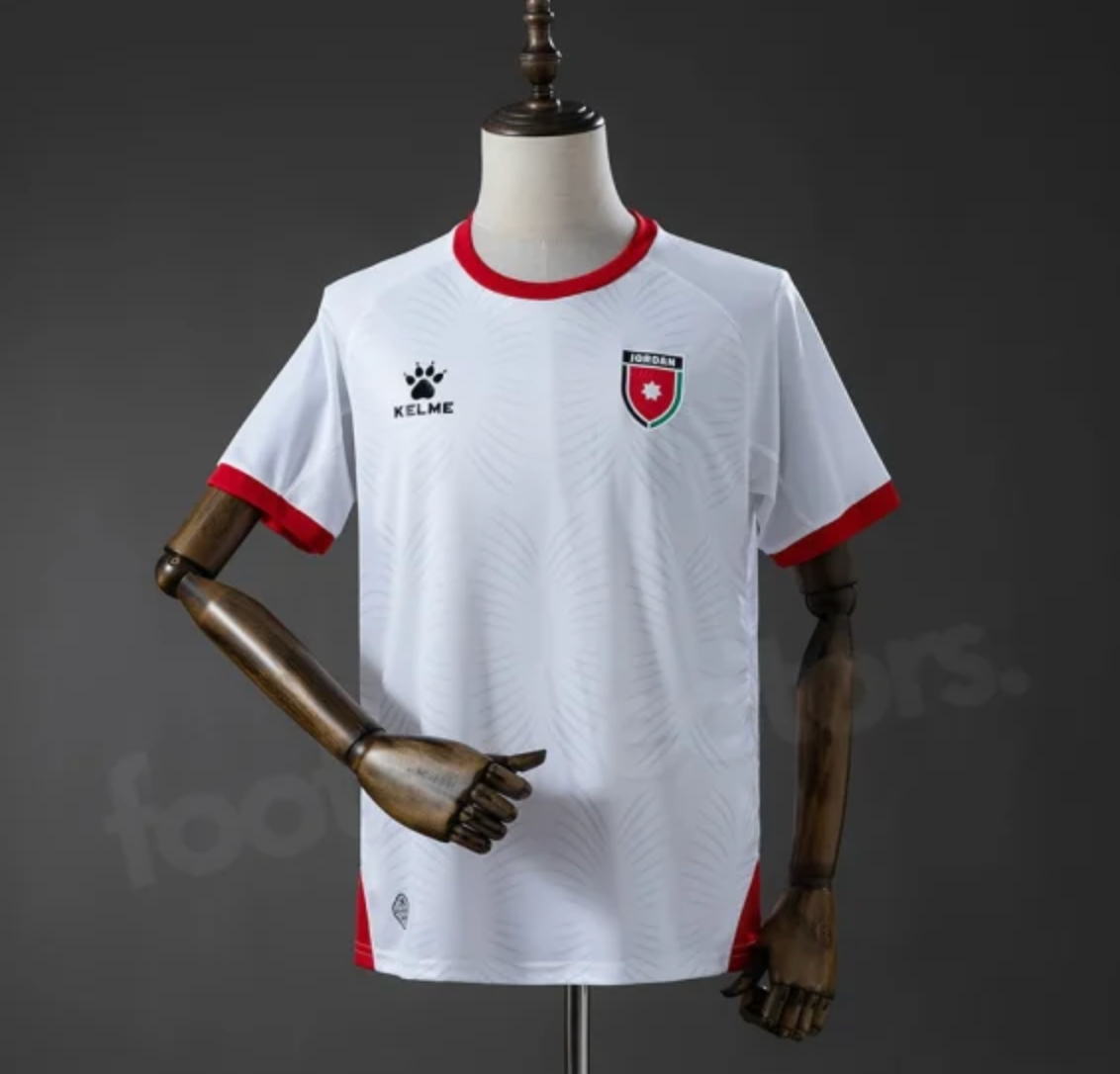 Maillot Jordanie Domicile Coupe du Monde 2026