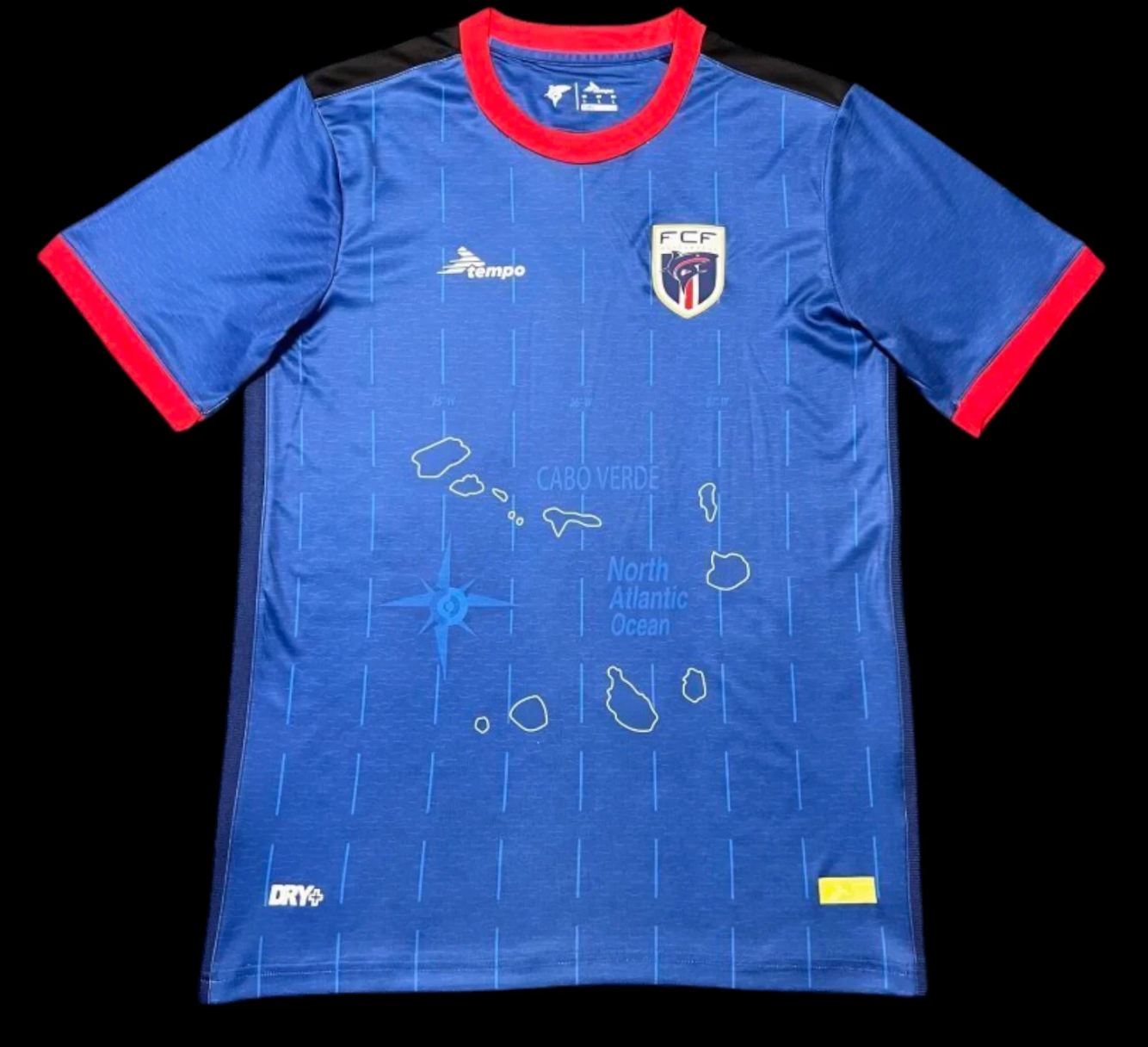 Maillot Cap-Vert Domicile 2026 – Les Requins Bleus