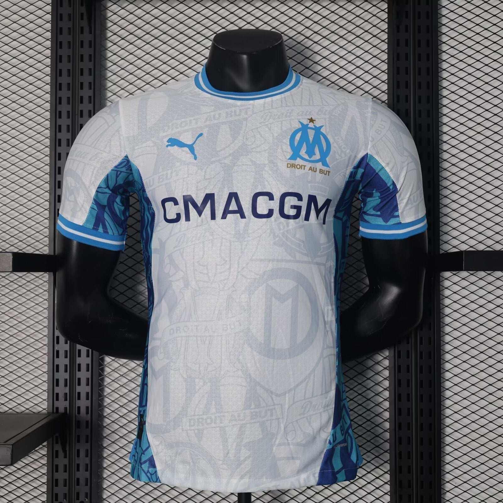 Olympique de Marseille OM maillot foot concept 2024 2025