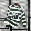 Sporting maillot foot Retro 2001 2003 Manches Longues