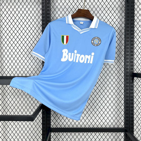 Naples maillot foot 1986 1987  retro