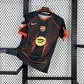 FC Barcelone maillot foot concept  noir orange 2025 2026