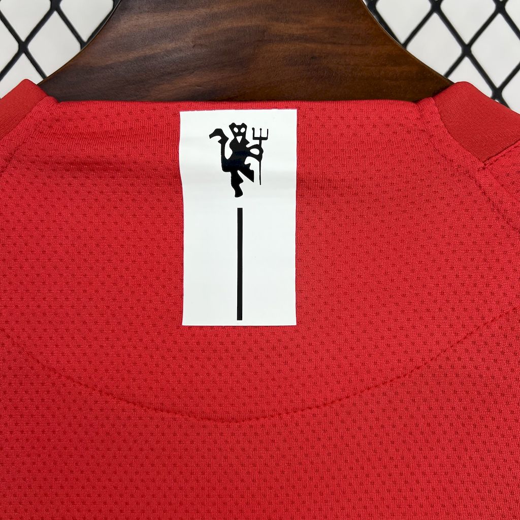 Manchester United maillot foot Retro 2007 2008 Manches Longues