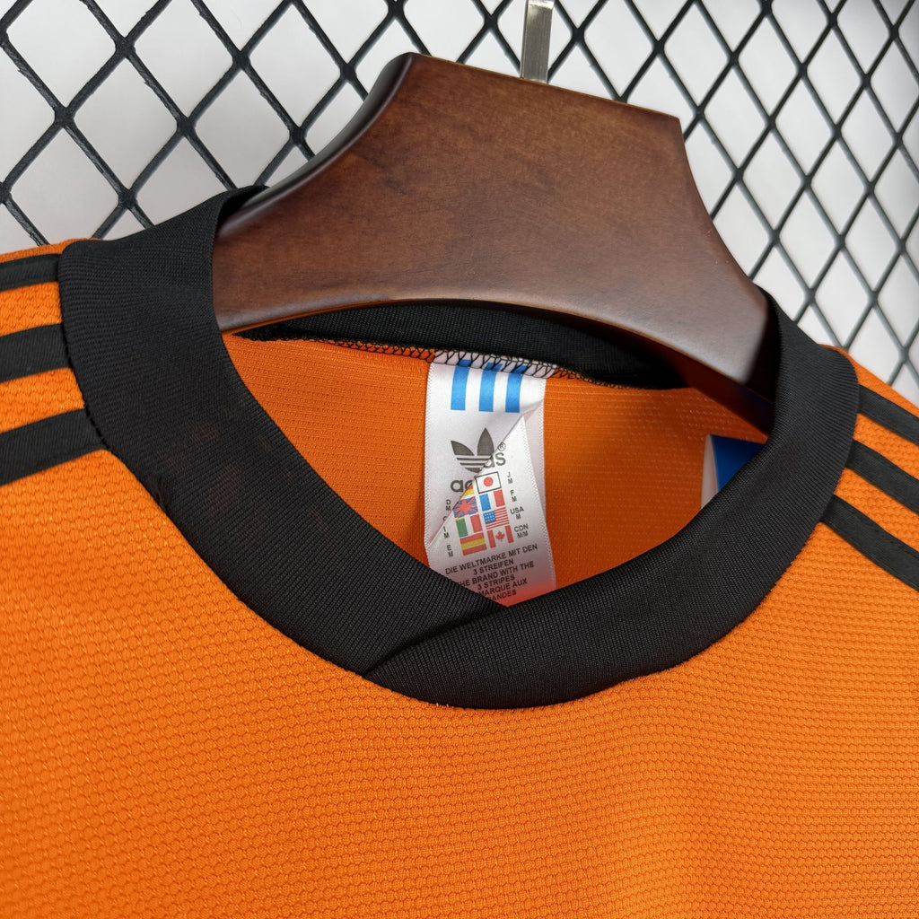Pays-Bas Maillot Retro 1980 Manches Longue